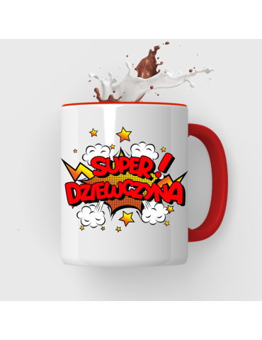 Kubek na Dzień Kobiet "Super Dziewczyna"