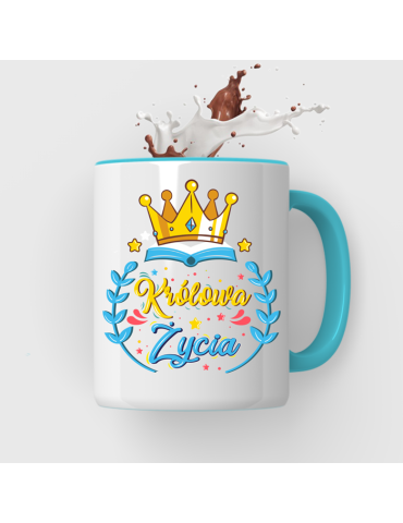 Kubek na Dzień Kobiet "Królowa życia"