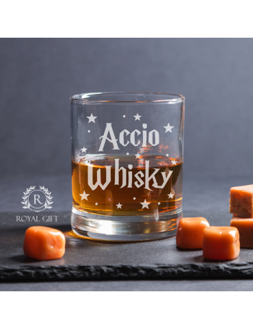 Szklanka z grawerem "Accio Whisky"