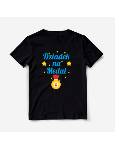 Koszulka dla Dziadka "Dziadek na medal"