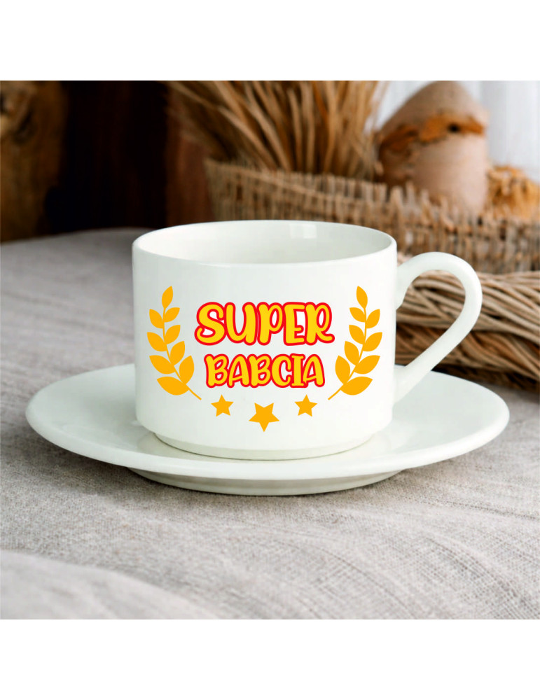 Filiżanka na Dzień Babci  "Super Babcia"
