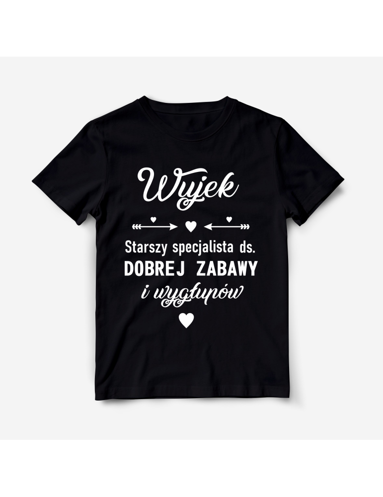 Koszulka dla wujka Specjalista do spraw świetnej zabawy