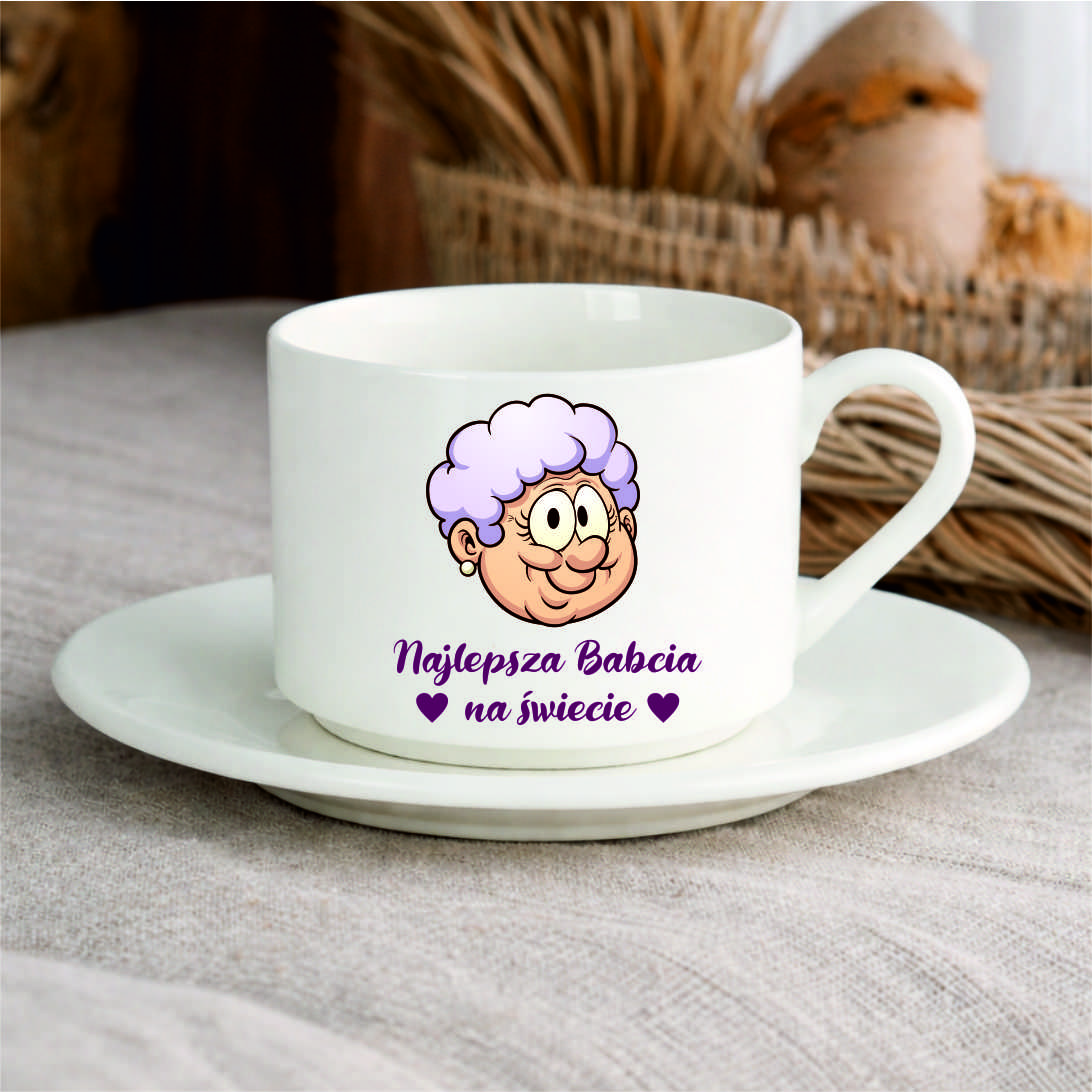 Filiżanka Najlepsza Babcia na świecie