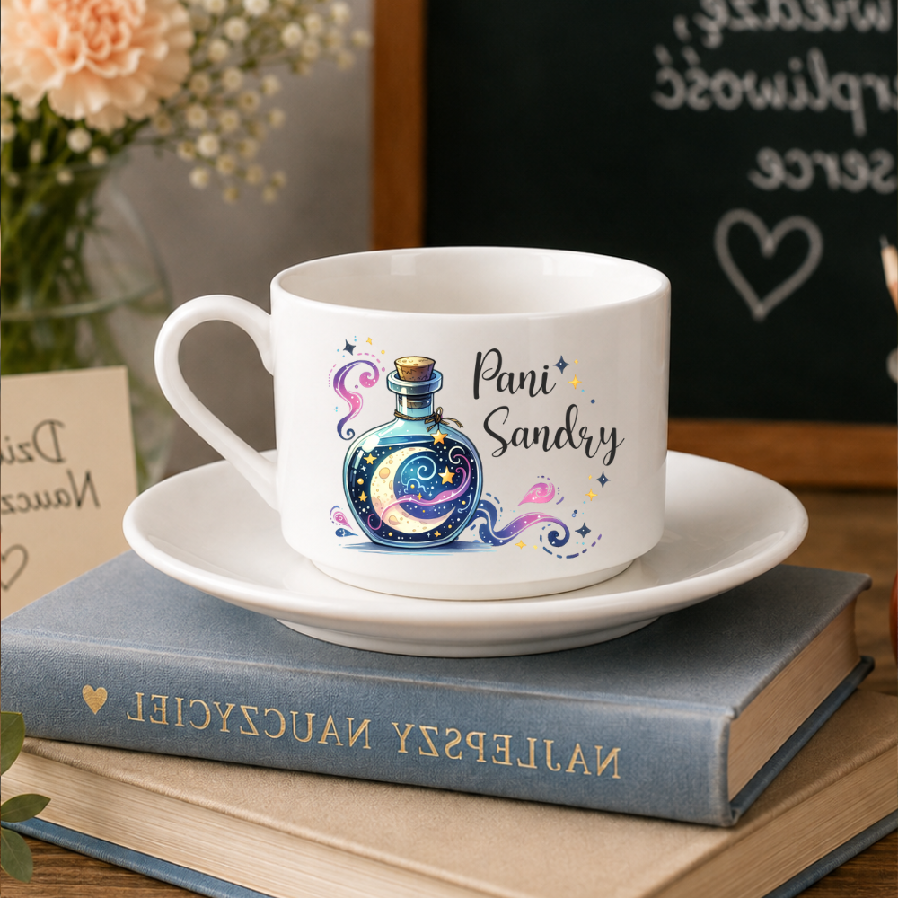Personalizowana filiżanka na Dzień Nauczyciela Eliksir Cierpliwości